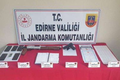 Keşan’da tefecilik operasyonunda 6 gözaltı