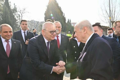 MHP Lideri Bahçeli Manisa'da