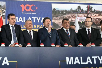 Bakan Tunç Malatya Adalet Sarayı'nın temel atma törenine katıldı