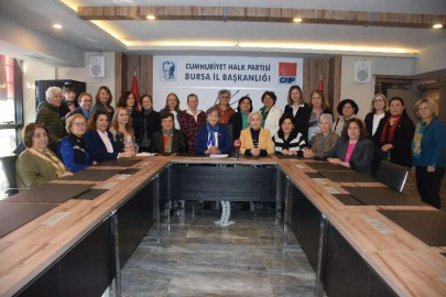 CHP Kadın Kolları'ndan 81 ilde  eş zamanlı açıklama