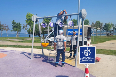 Kocaeli Büyükşehir’den çocuklara güvenli alanlar
