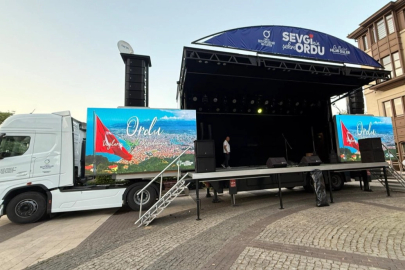 Ordu'da ‘Sevgi Tırı’ yolculuğa başlıyor