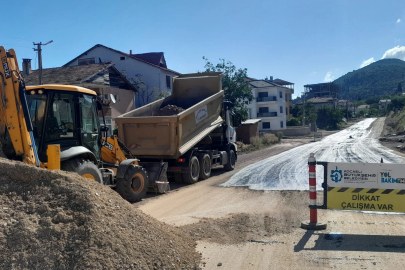Sakarya'da Karamürsel Ereğli Mahallesi’nde yeni yol konforu