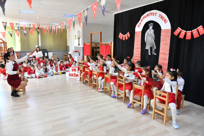 Atam Kreşlerde Cumhuriyet coşkusu