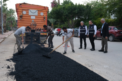 Antalya’da altyapı sonrası asfalt seferberliği