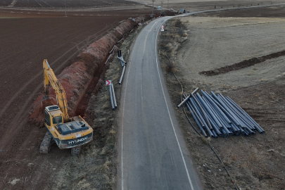 Konya Sarayönü'nün su altyapısı yenileniyor