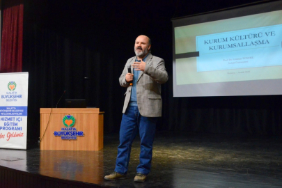 Malatya Büyükşehir'den hizmet içi düzenlendi