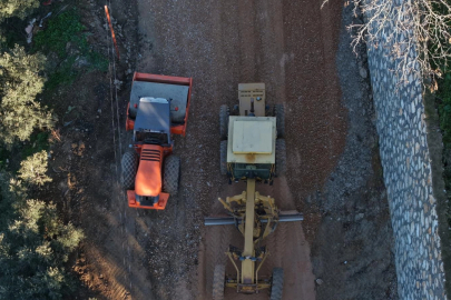 Bursa Gemlik'te yol yenileme çalışmaları hızlandı