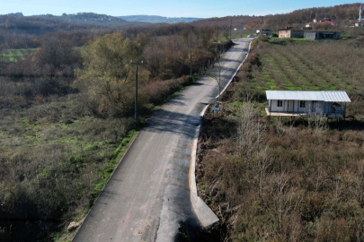 Kocaeli'de Kandıra Erikli Beyceğiz’e 3 kilometrelik yol