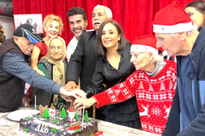 Bursa'da yaşlı çınarlara yılbaşı sürprizi