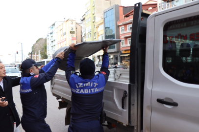 İzmit’te kamu alanı işgallerine sıkı denetim