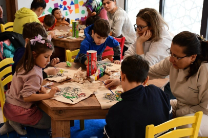 Balıkesir’de yarıyıl etkinlikleri çocukların yüzünü güldürdü