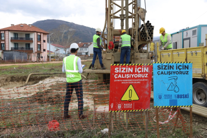 Bursa İnegöl Hocaköy'e BUSKİ'den içme suyu desteği