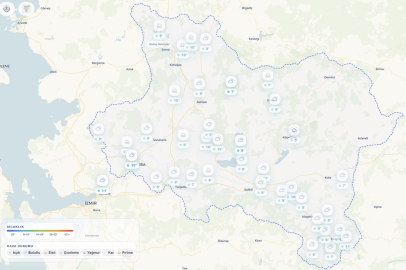 Manisa'da dijital erken uyarı sistemi