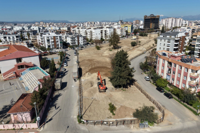 Antalya Muratpaşa’dan 16 bin metrekarelik yeni park çalışması