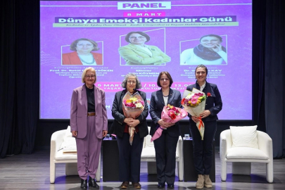 İstanbul'da Başkan Köymen, Kadınlar Günü panelinde konuştu