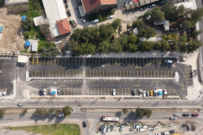 İzmir'de 154 araçlık ücretsiz otopark hizmete girdi