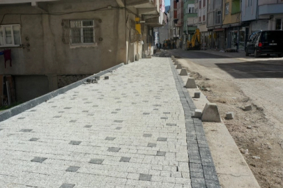 Ordu Kumru’ya modern kaldırım