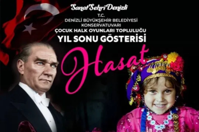 Denizli'de minik yıldızlar sahneye çıkıyor