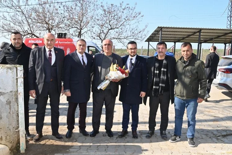 MASKİ Genel Müdürü Aslay'dan Çampınar Mahallesi'ne ziyaret
