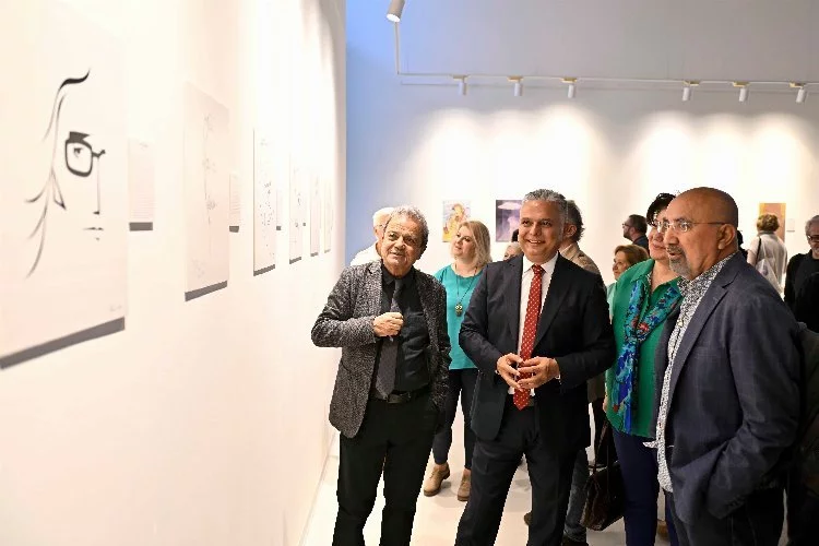 Muratpaşa'da 'Sanat İnsanları' sergisi